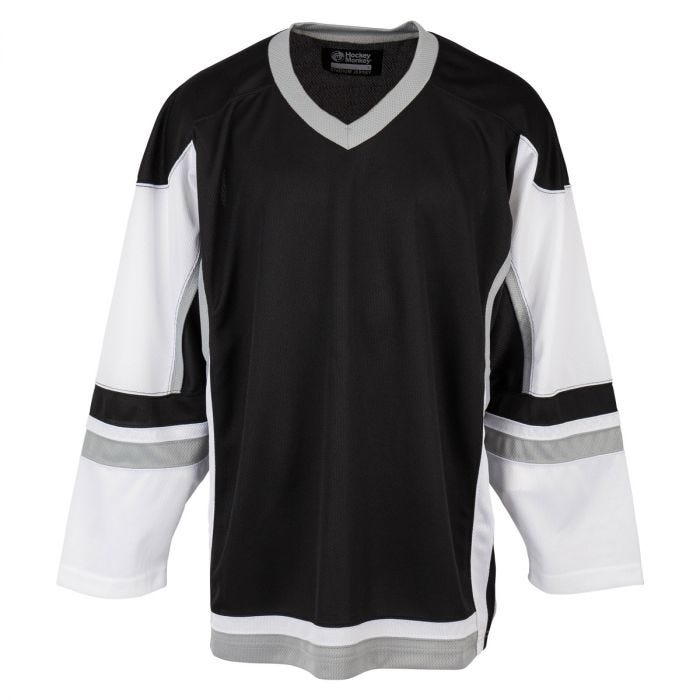 white hockey jersey