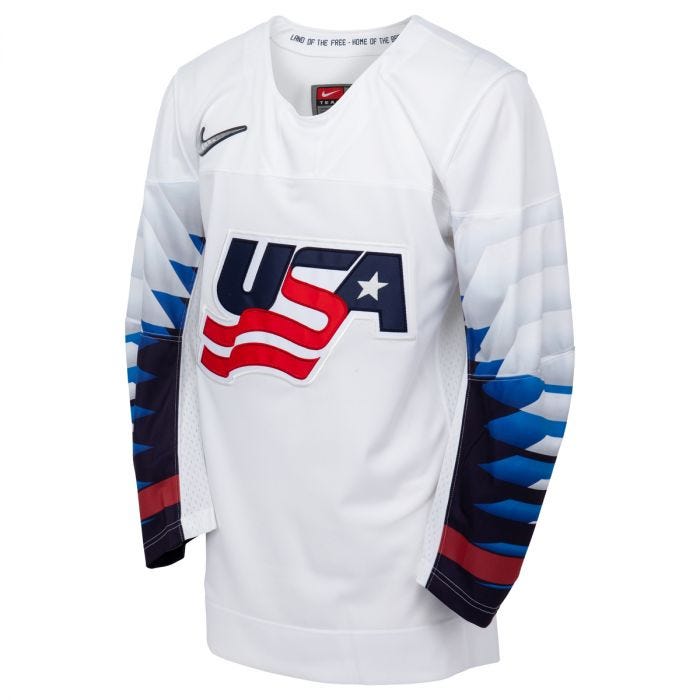 2018 usa hockey jersey