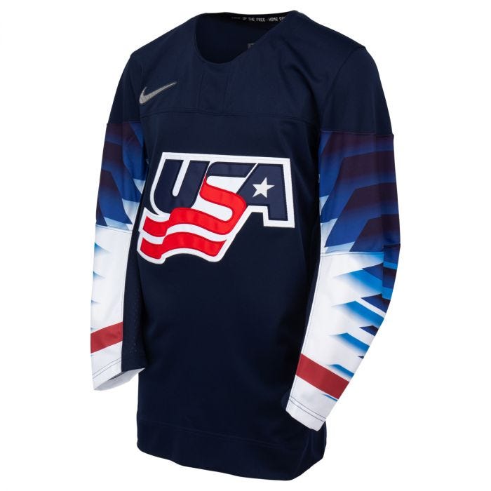 Team USA Nike 2018 IIHF World 