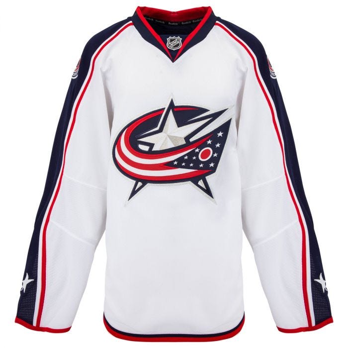 authentic blue jackets jersey