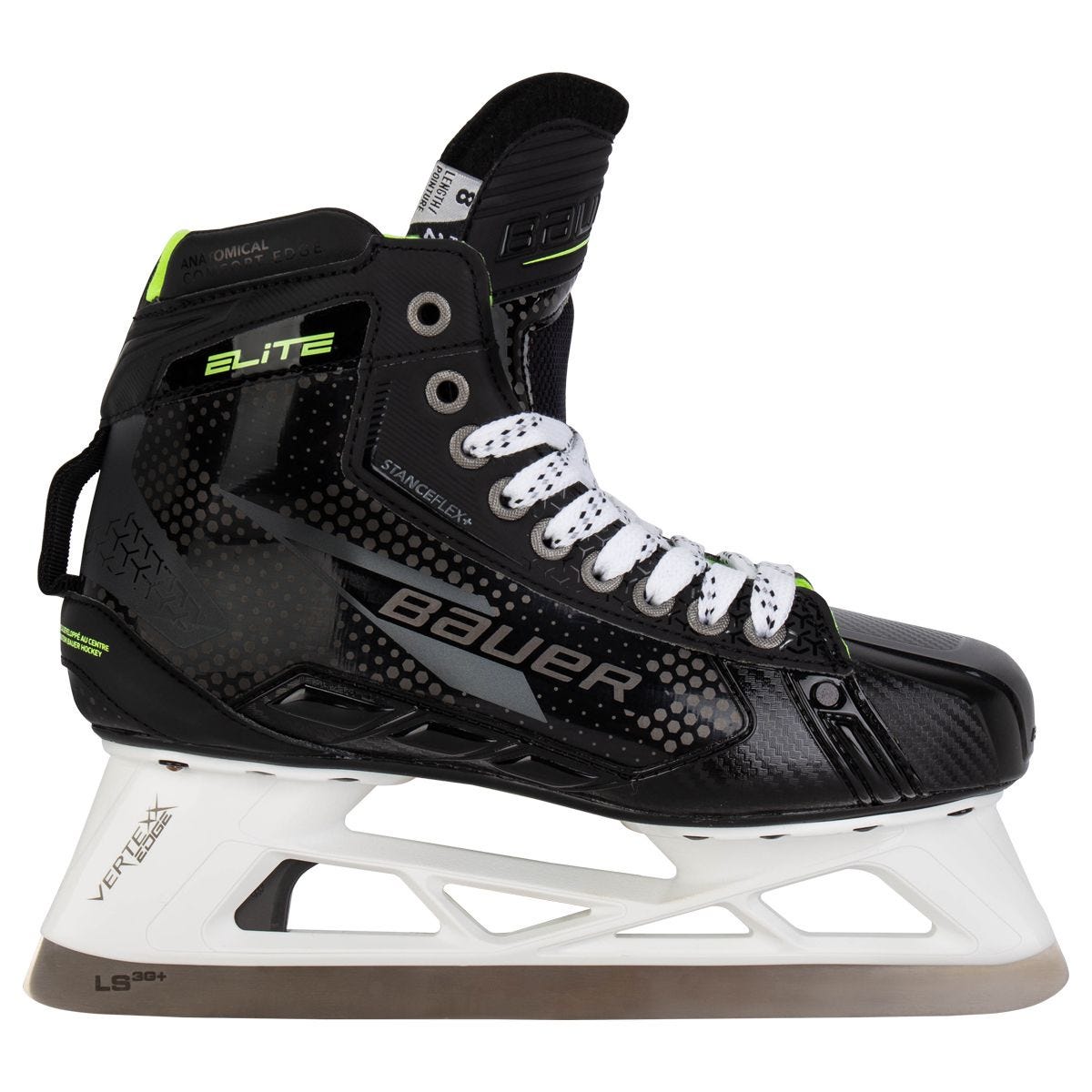 BAUER - BAUER ELITE ニーパッド シニア SR BAUER Elite Padded Goalie Knee Guard – Sr