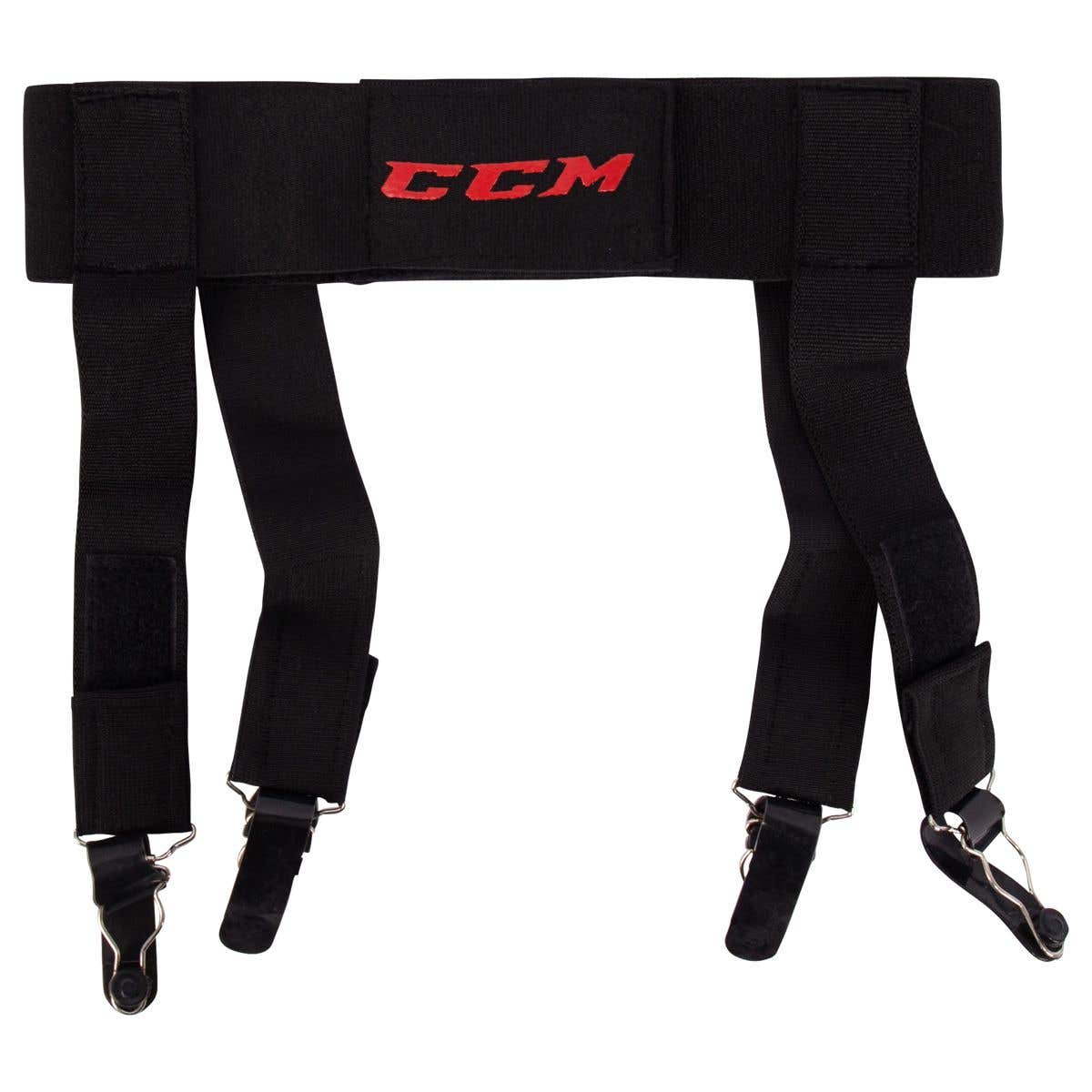 ccm goalie garter belt CCM Hockey Goalie Knee Protector Garter Belt | SR JR INT Socks Thigh Pad  Waist main image 1