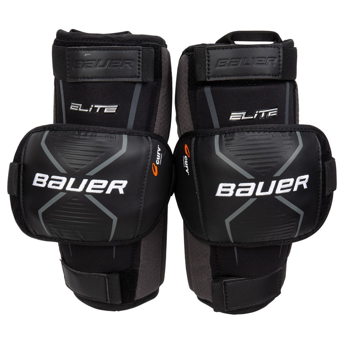 BAUER - BAUER ELITE ニーパッド シニア SR Bauer Elite Senior Goalie Knee Guards
