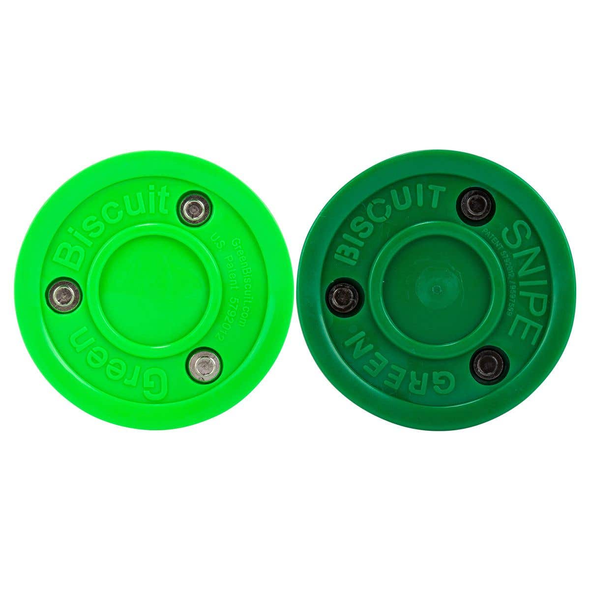 Green Biscuit Training Puck Combo Pack | GoalieMonkey