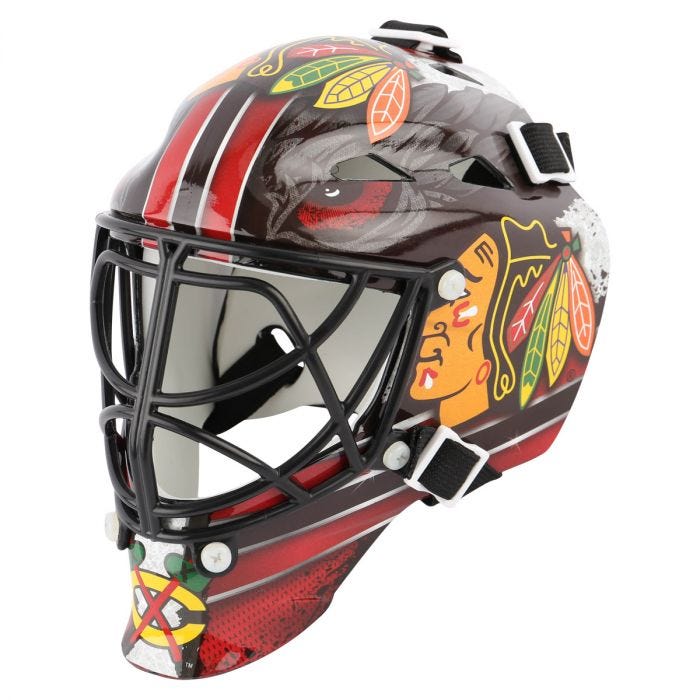 Franklin Sports NHL Chicago Blackhawks Franklin Sports Goalie Helmet
