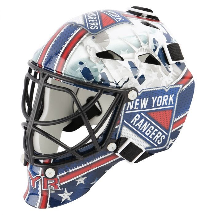 Seattle Kraken Unsigned Franklin Sports Replica Mini Goalie Mask