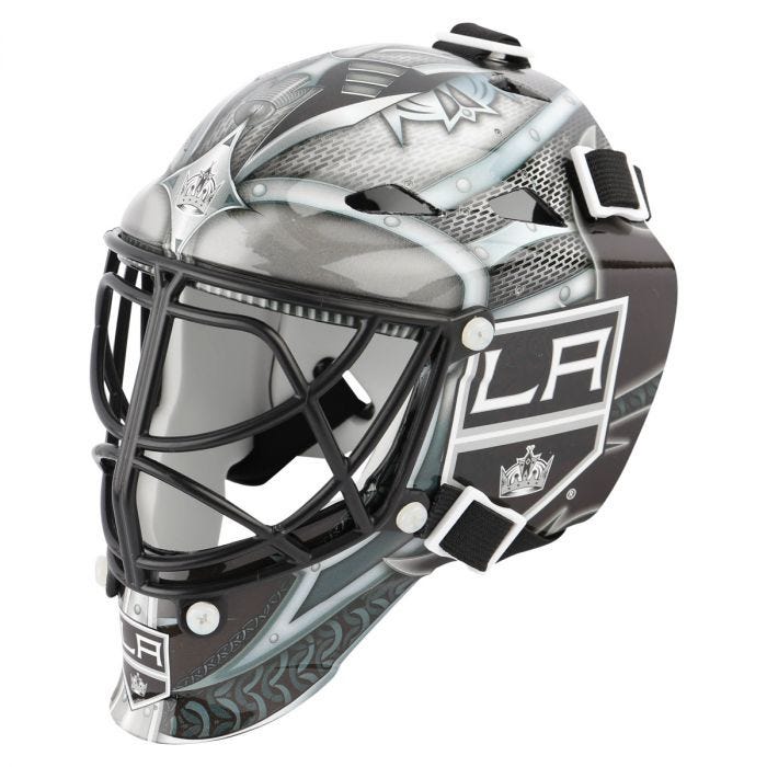 Los Angeles Kings Franklin Mini Goalie Mask