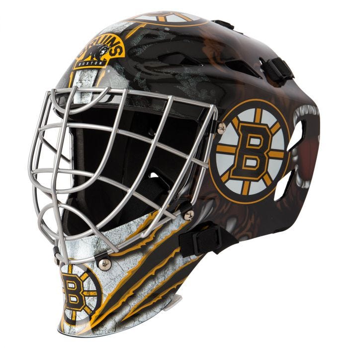 Franklin Sports Youth Pittsburgh Penguins GFM 1500 Street Hockey Goalie  Face Mask