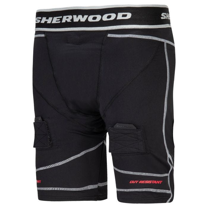 Sherwood Rekker Cut Resistant Compression Women's Jill Shorts w/ Cup