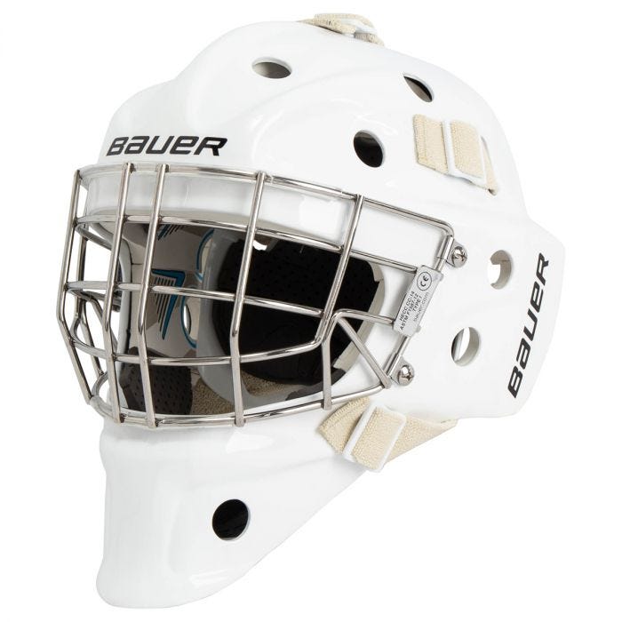 Bauer NME One Certified Straight Bar Goalie Mask - Ice Warehouse