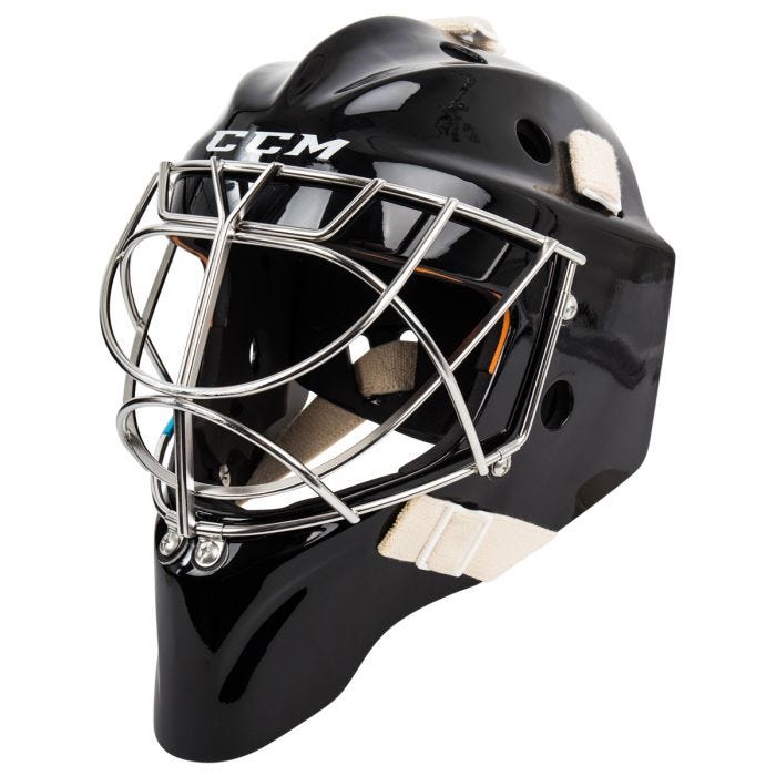 ccm pro senior non certified cat eye goalie mask 17 model
