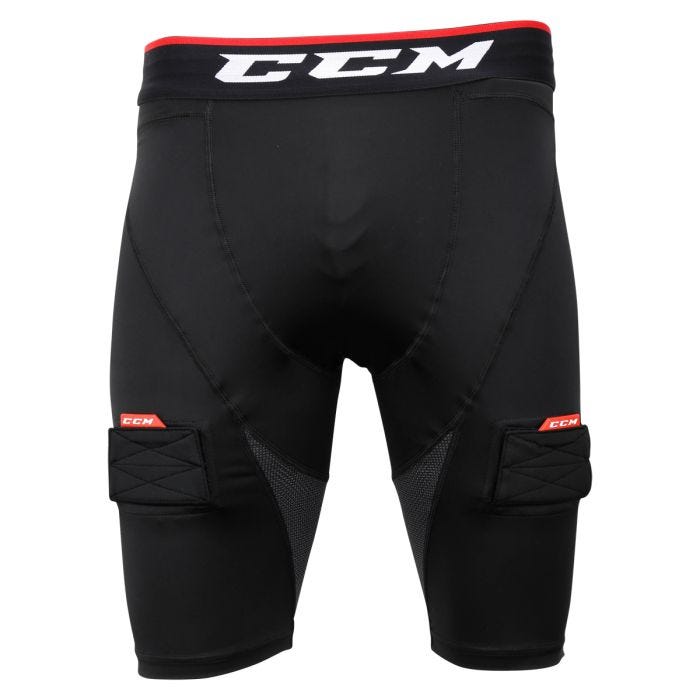 Youth hockey compression shorts with velcro store