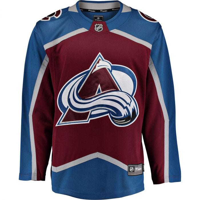 new avalanche jersey