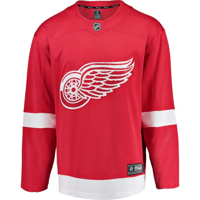 red wings hockey jersey