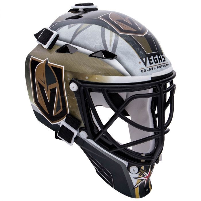 Las Vegas Golden Knights Full-Size Goalie Mask – Creative Sports