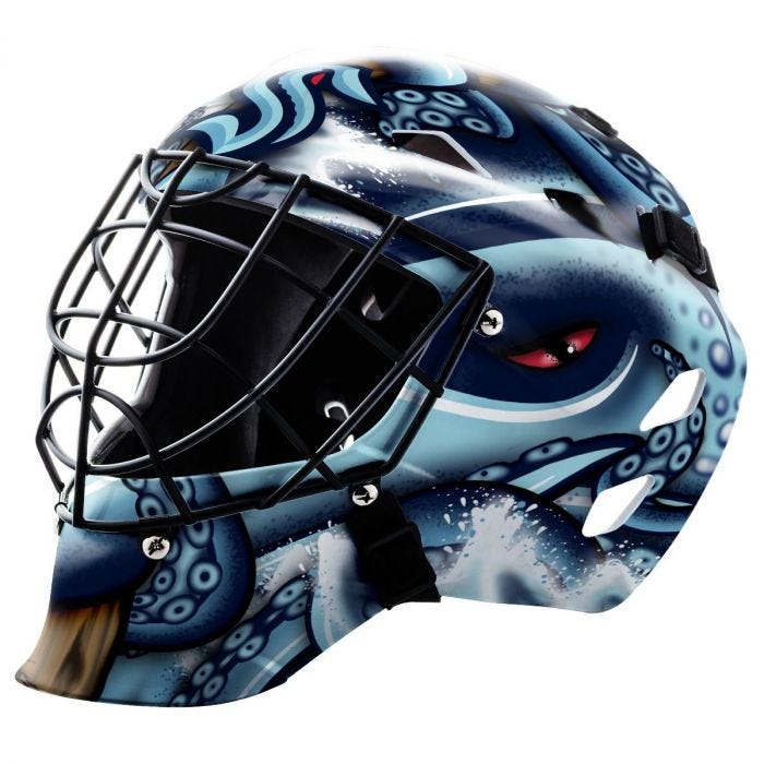 Franklin Colorado Avalanche Mini Goalie Helmet