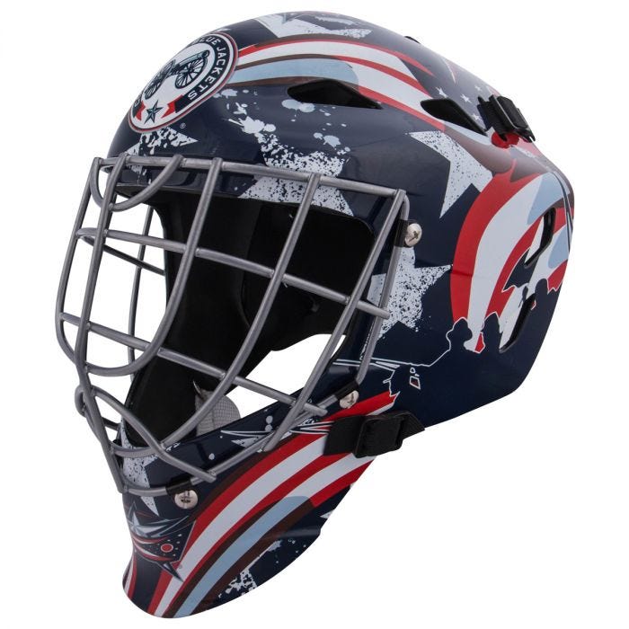 Anaheim Ducks Franklin GFM 1500: NHL® Team Goalie Helmet