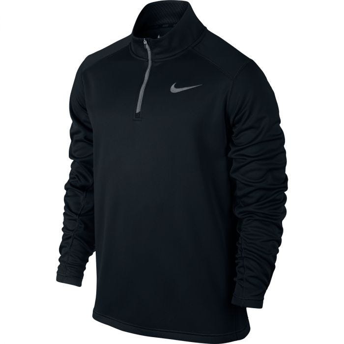 black nike zip up jacket