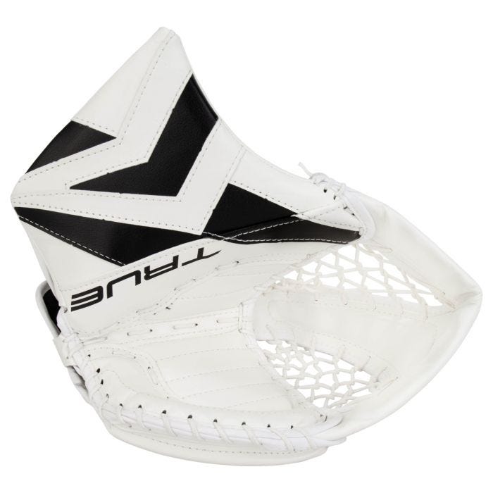 True Catalyst 7x3 Goalie Hockey Glove - Intermediate - White