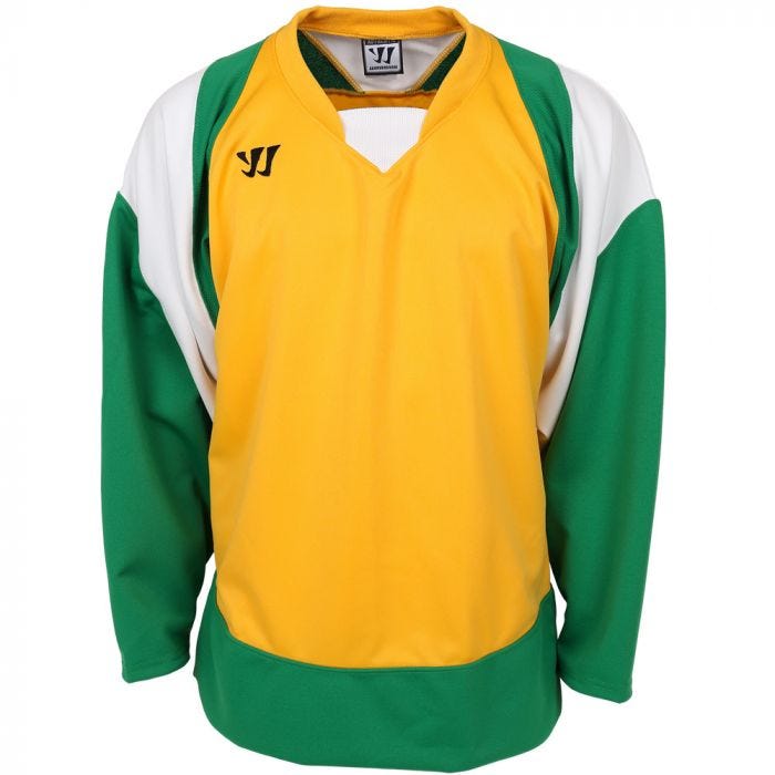 green and yellow hockey jersey