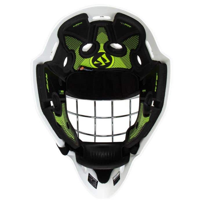 Warrior Ritual R\F2 E Junior Certified Straight Bar Goalie Mask