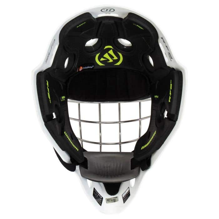 Warrior Ritual R\F2 E+ Junior Certified Straight Bar Goalie Mask