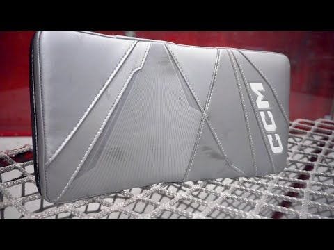 CCM Axis 2 Goalie Blocker: On-Ice Review