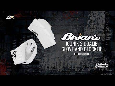Brian’s Iconik 2 Goalie Glove & Blocker | GoalieMonkey