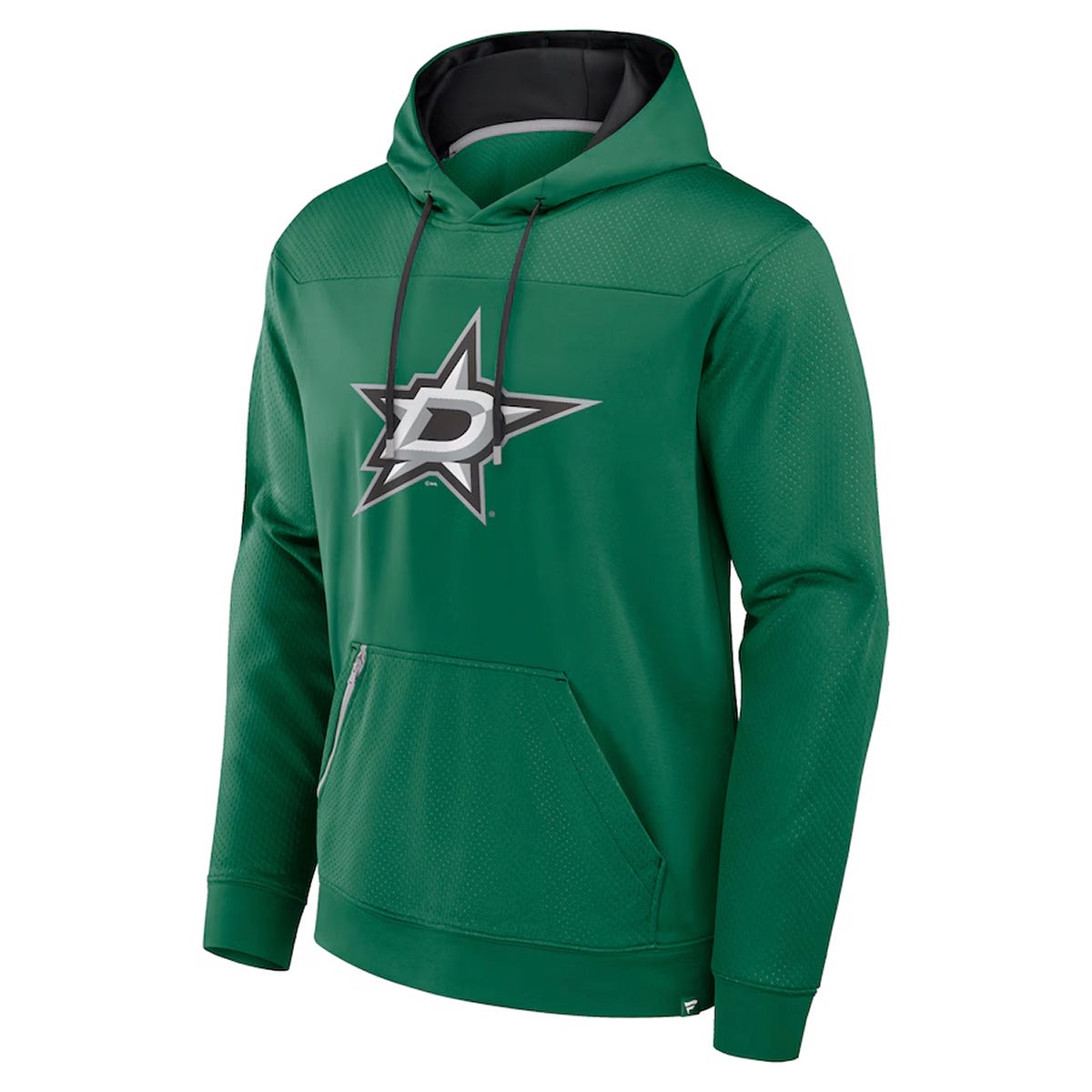 Fanatics Dallas Stars Defender Pullover Hoodie in Green Size Small