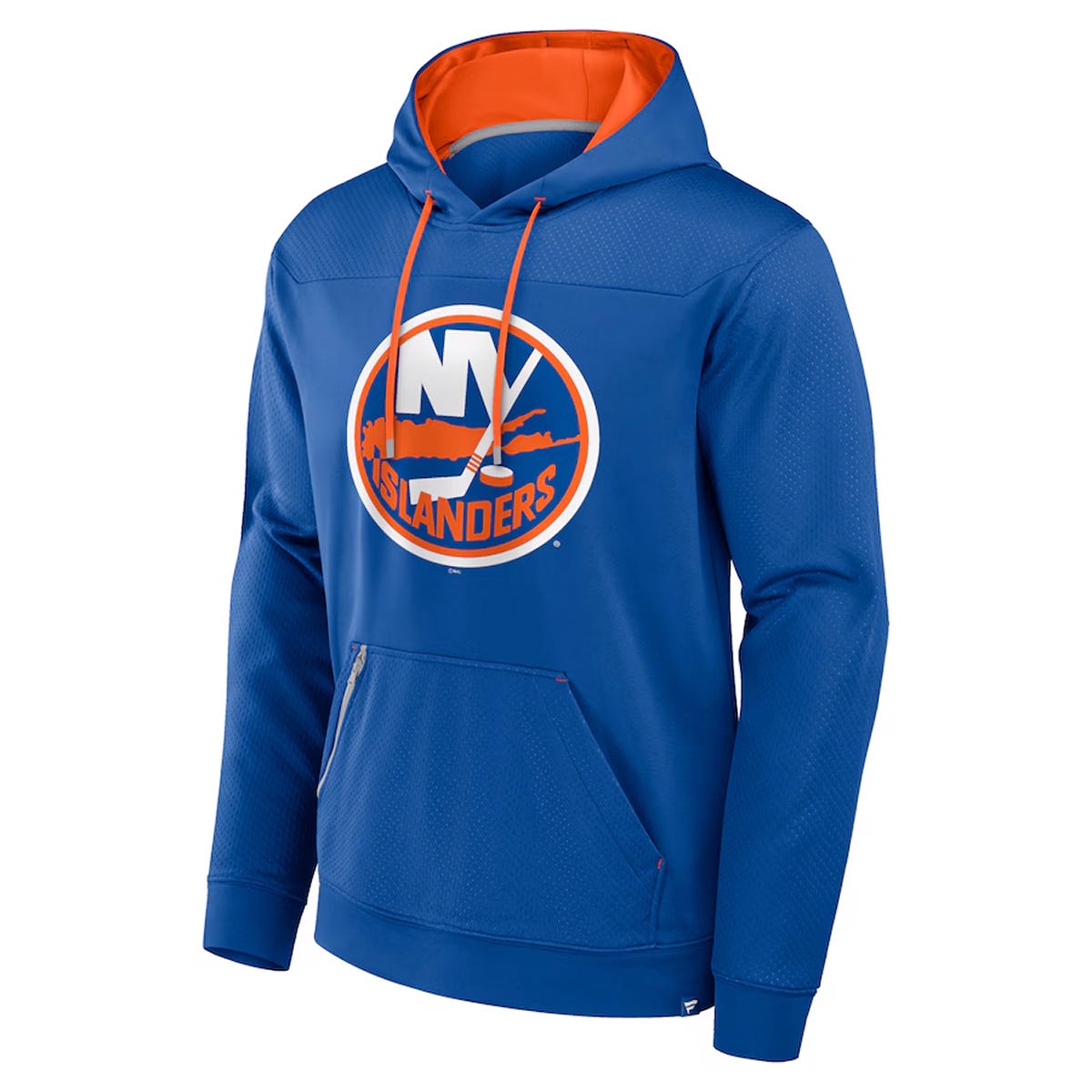 Fanatics New York Islanders Defender Pullover Hoodie in Royal Size Medium