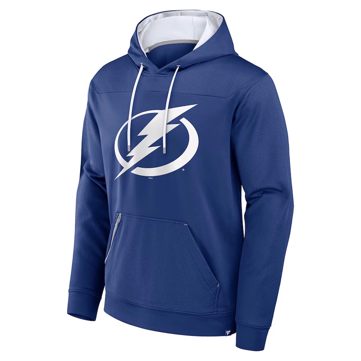 Fanatics Tampa Bay Lightning Defender Pullover Hoodie in Blue Size Medium
