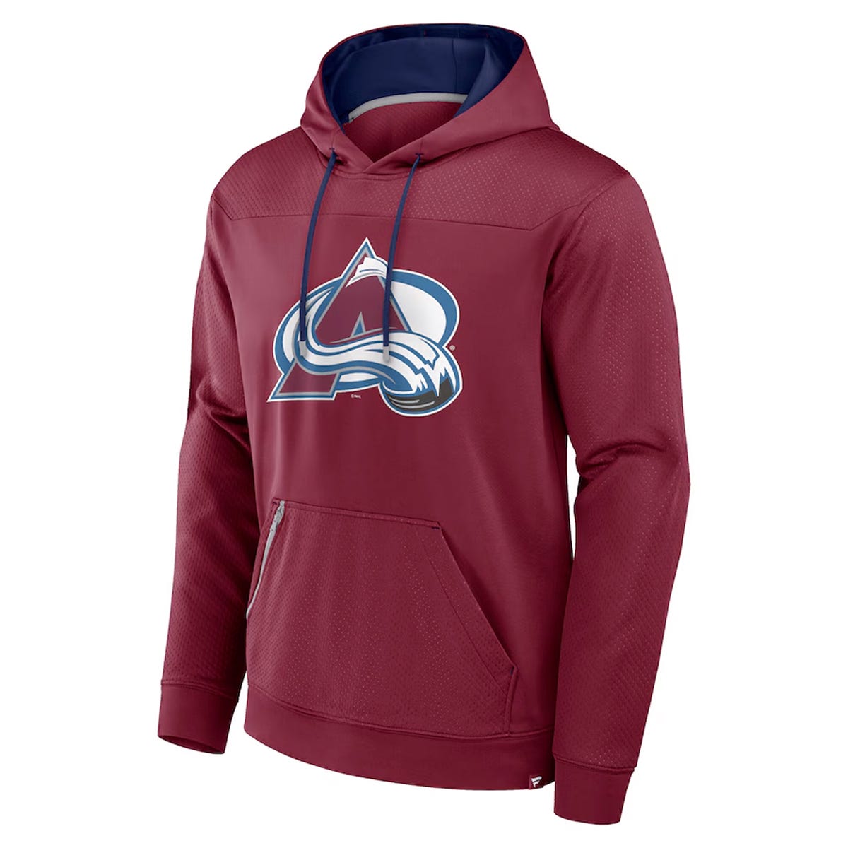 Fanatics Colorado Avalanche Defender Pullover Hoodie in Garnet Size Medium