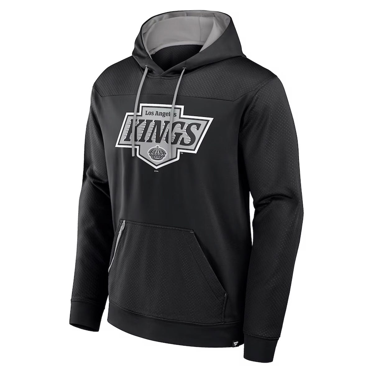Fanatics Los Angeles Kings Defender Pullover Hoodie in Black Size Medium