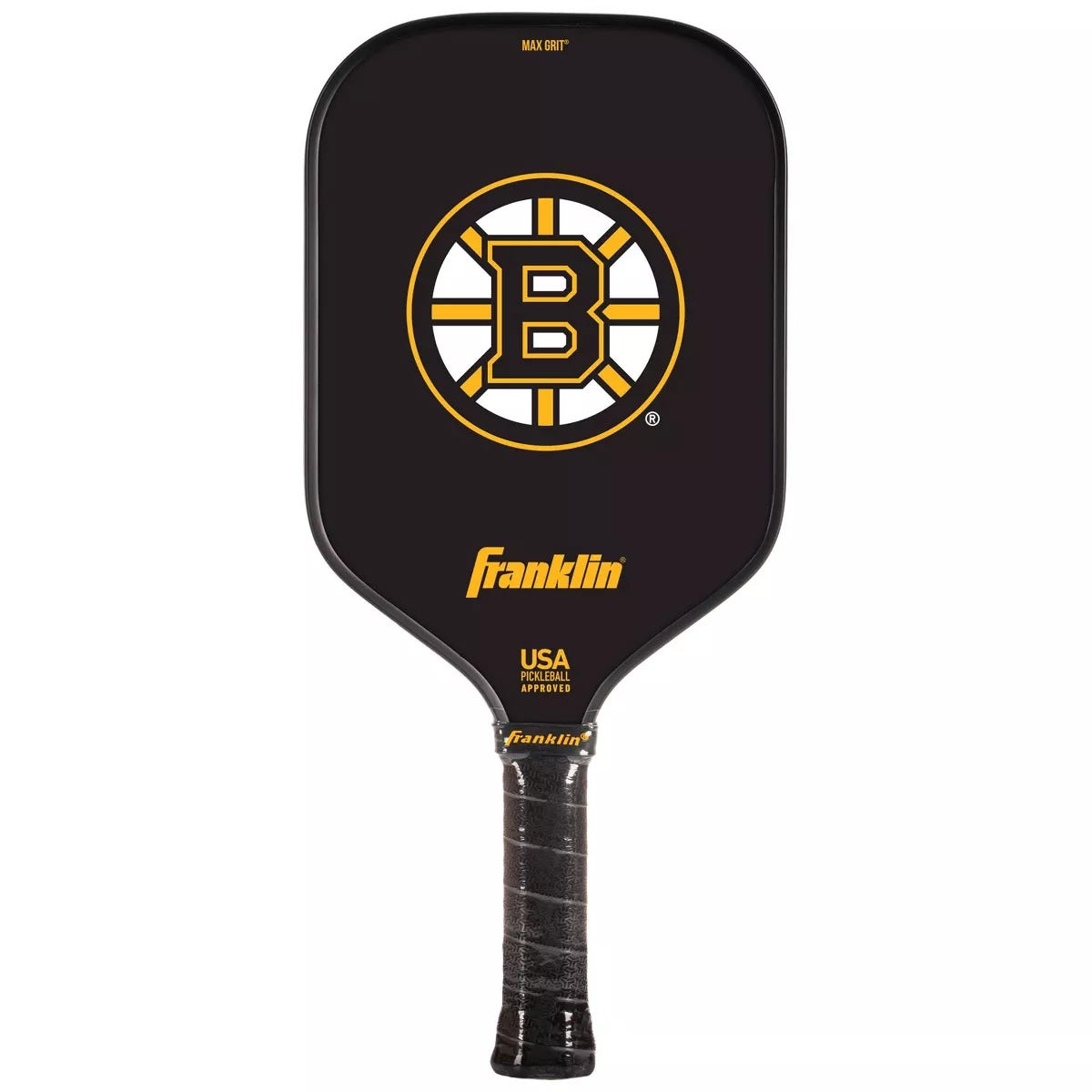 Franklin Boston Bruins Pickleball Paddle in Black