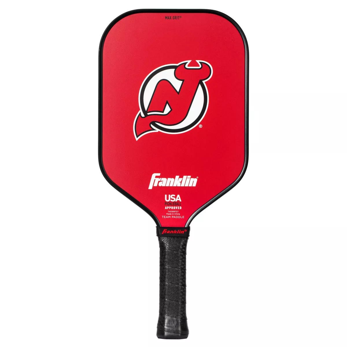 Franklin New Jersey Devils Pickleball Paddle in Red