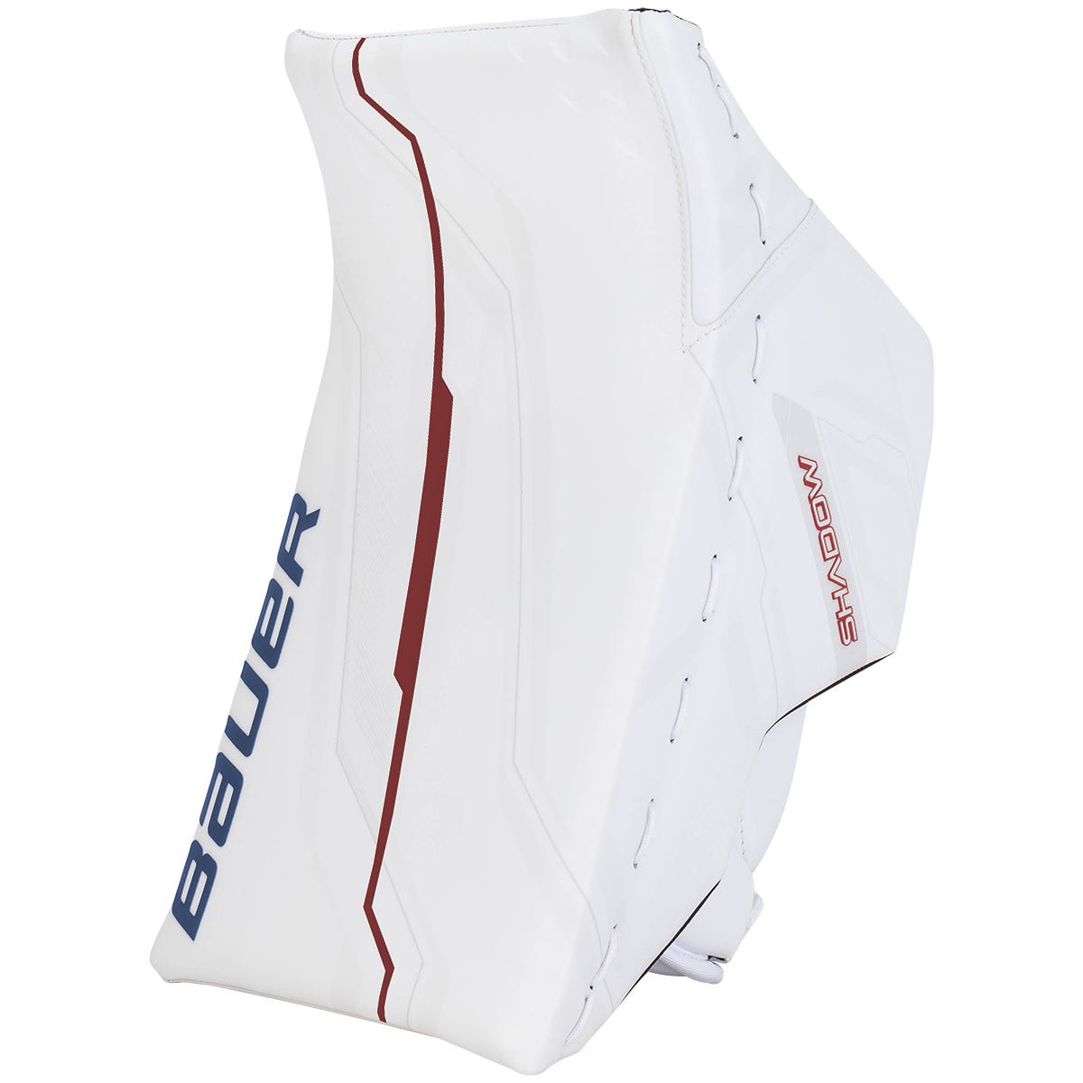 Bauer Supreme Shadow Senior Custom Goalie Blocker in White