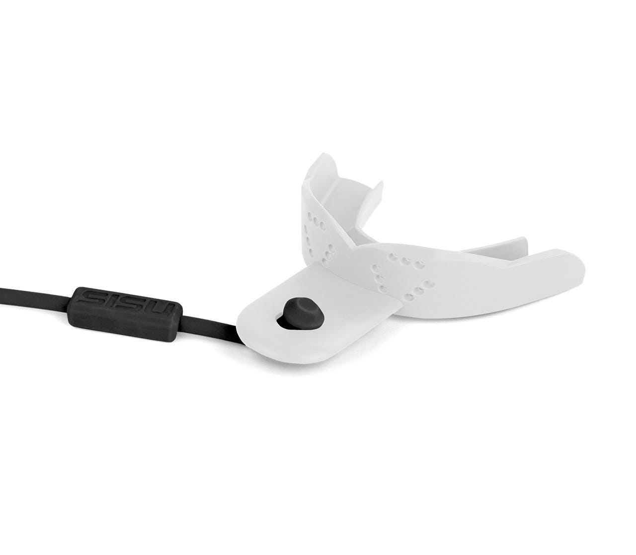 SISU Tether Mouthguard in White Size Adult