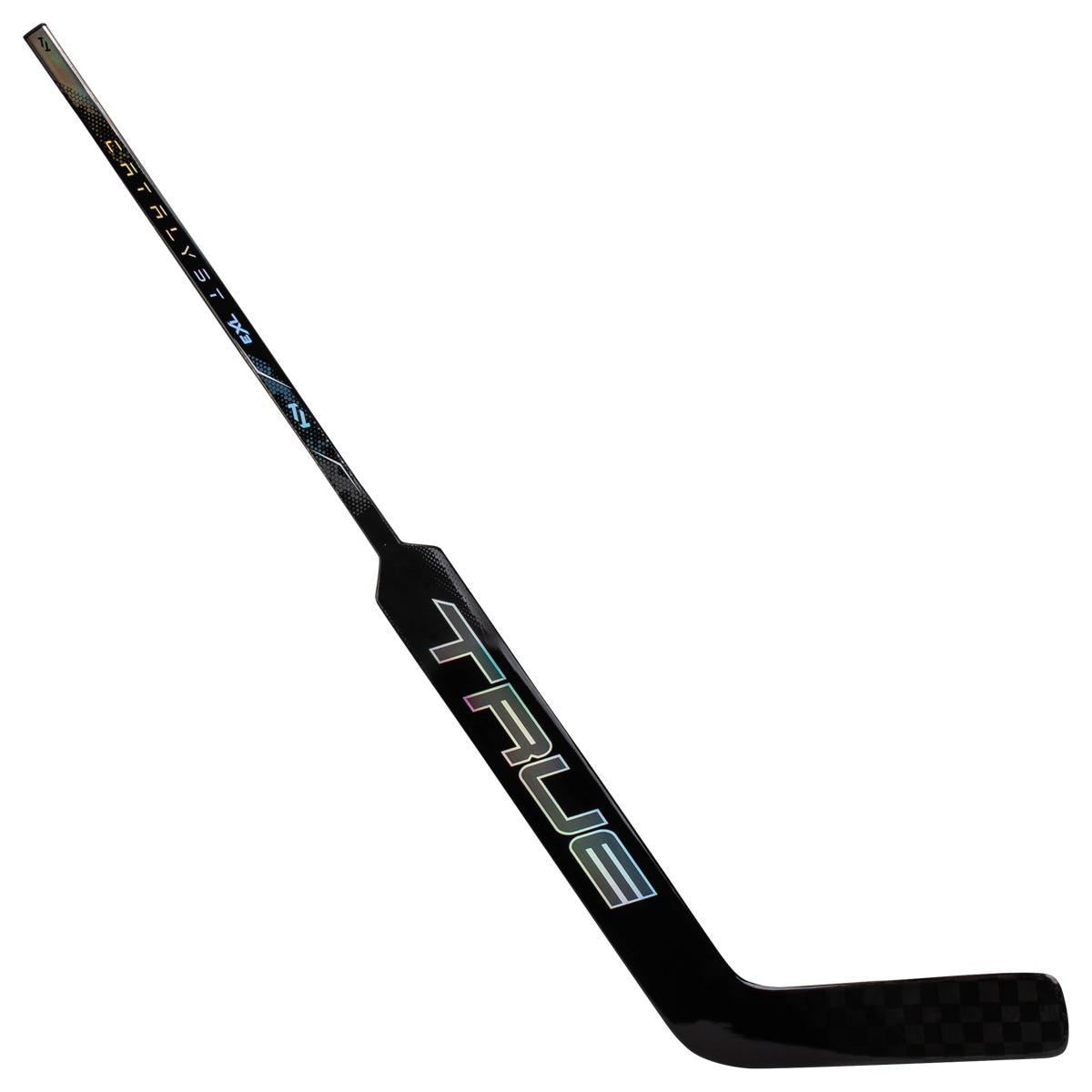 True Catalyst 7X3 Intermediate Goalie Stick in Black Size 24in