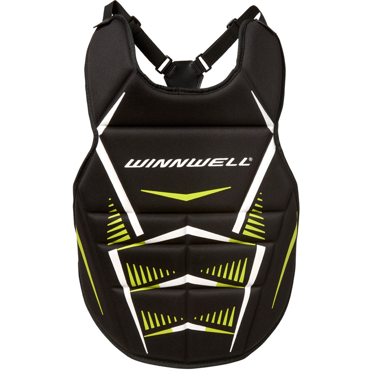 Winnwell 2025 Junior Street Hockey Goalie Chest Protector in Black Size OSFM