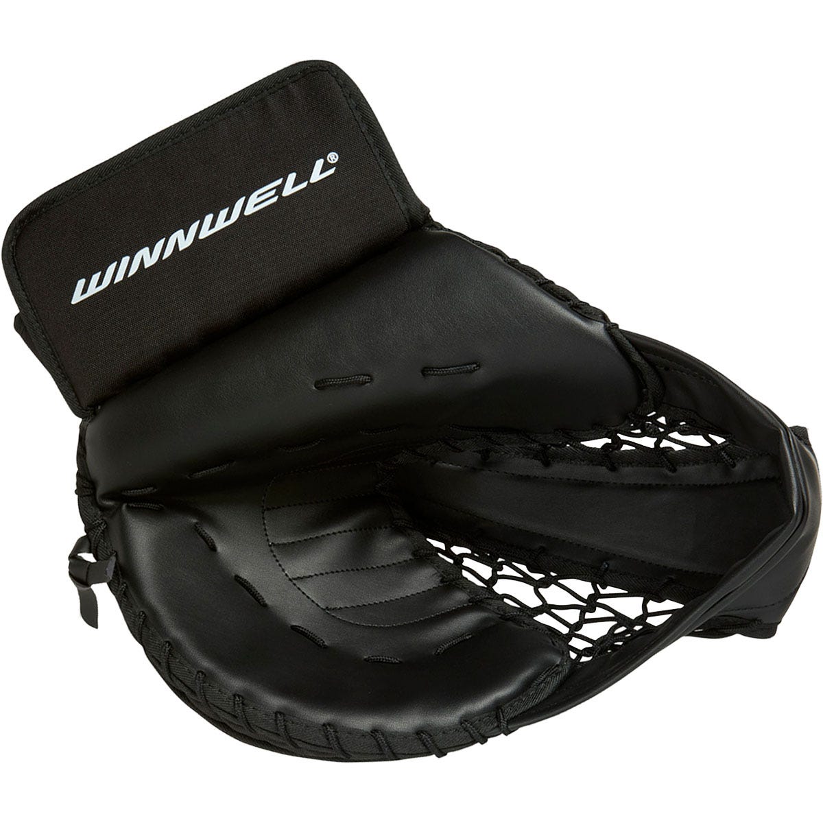 Winnwell GX6 Junior Street Goalie Glove in White/Black/Green