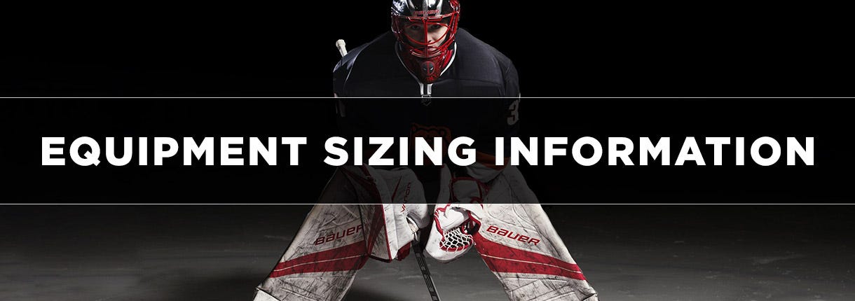 Equipment Sizing Information