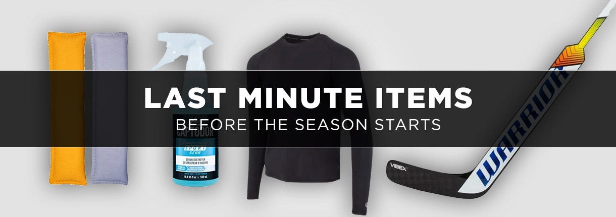  Last Minute Goaltending Items You Need Before the Season Starts