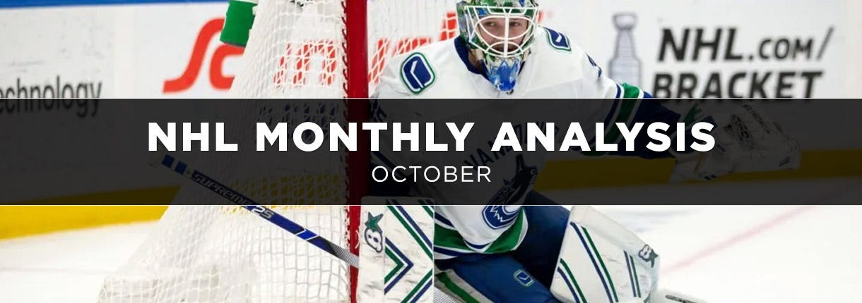NHL Monthly Analysis October