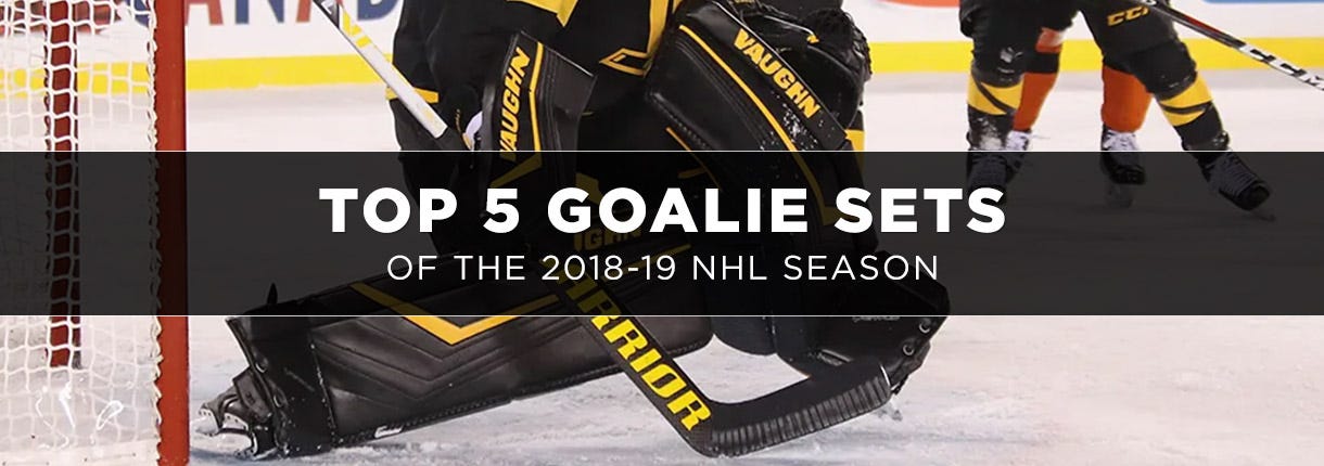  Top 5 Goalie Sets of the 2018-19 NHL Season