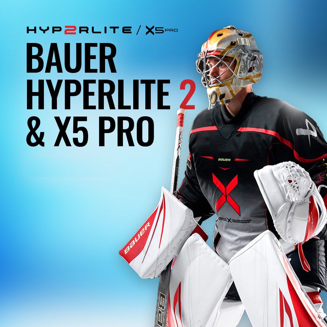 Bauer Vapor Hyperlite 2 & X5 Pro Goalie Equipment