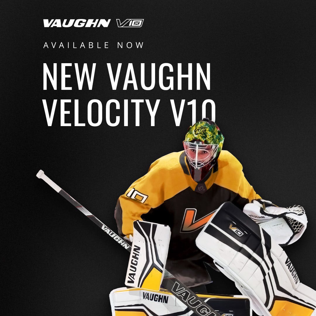 Vaughn Velocity V10 Goalie Equipment