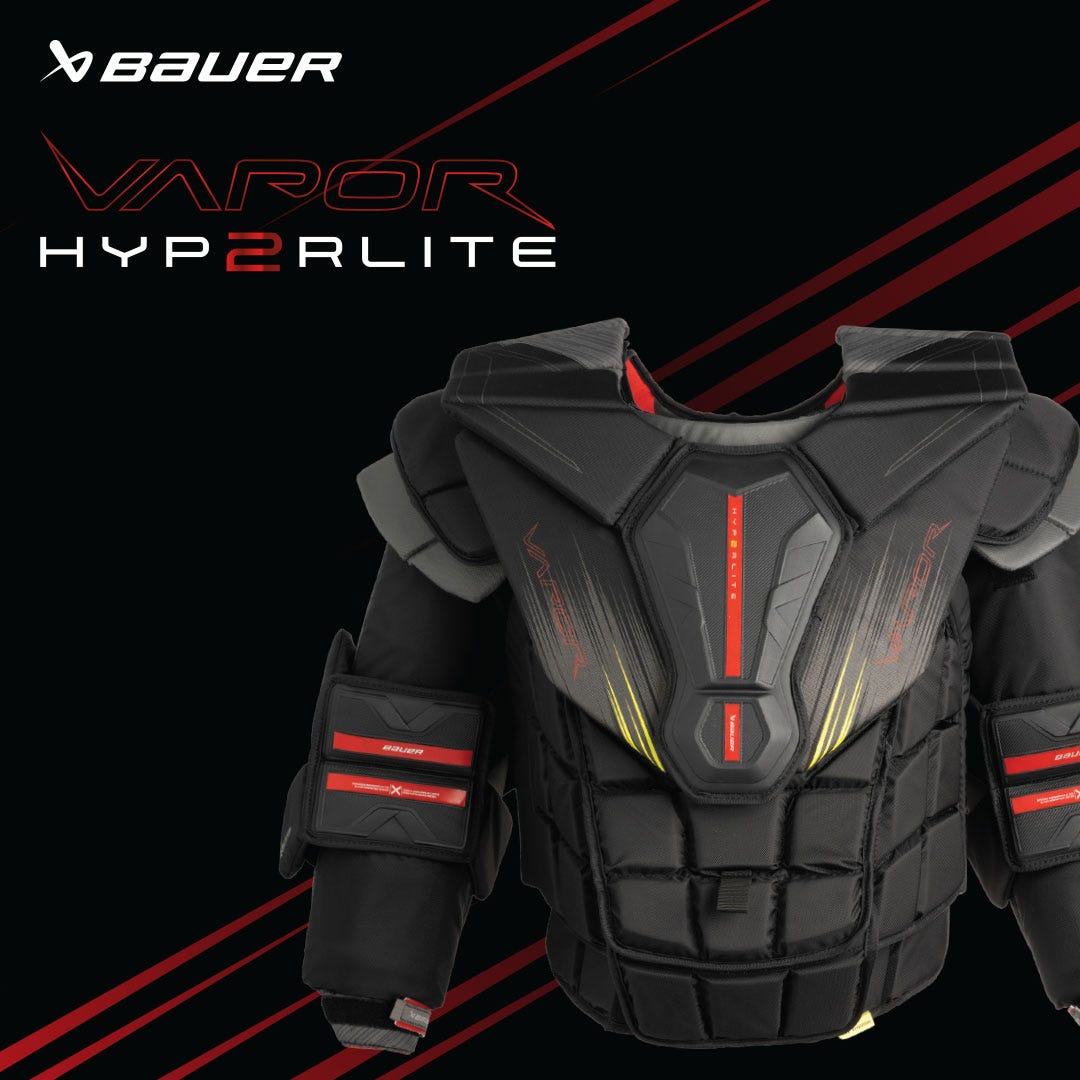 Bauer Vapor Hyperlite 2 & X5 Pro Goalie Equipment