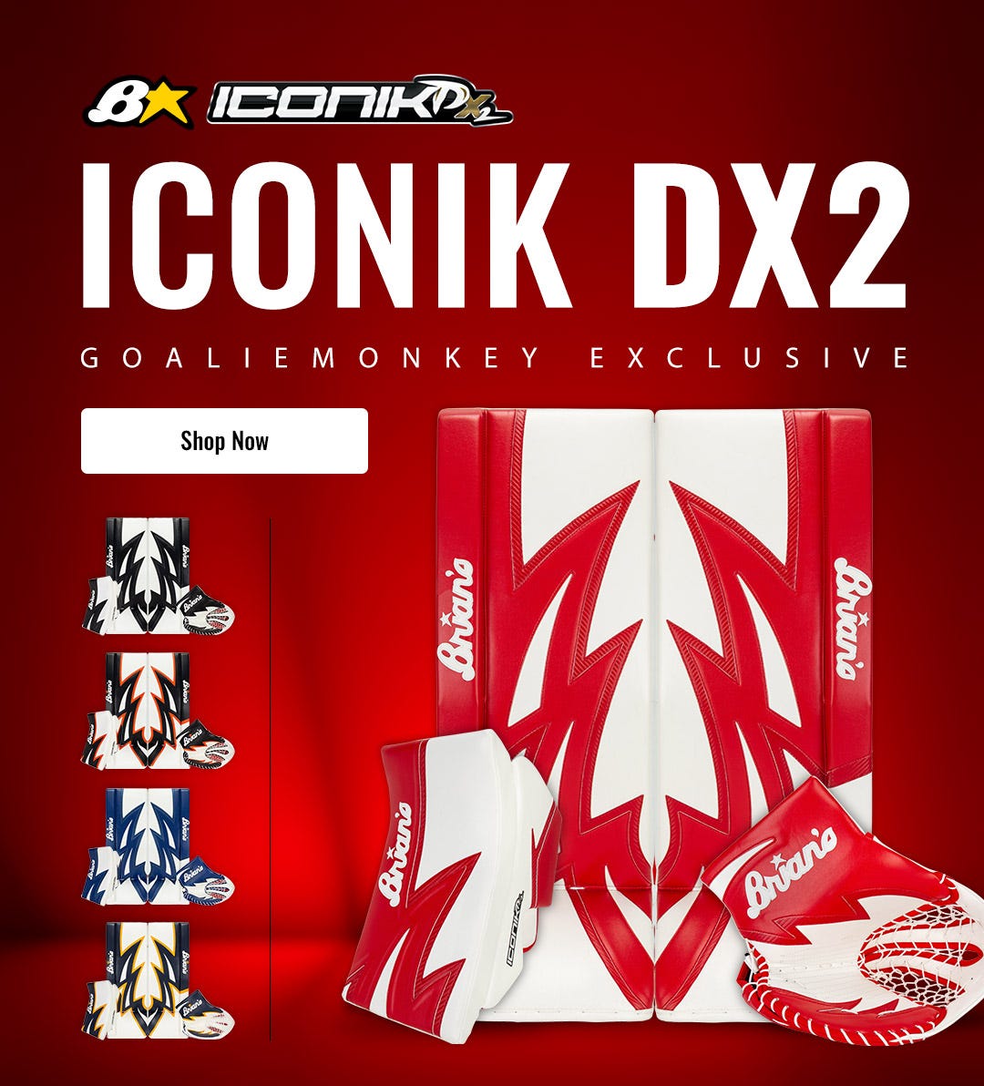 Brian's Iconik X Goalie Equipment