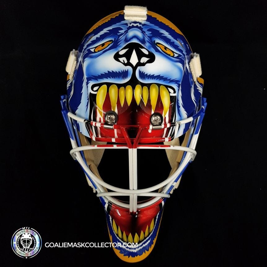 NHL goalie masks, pads are analyzed as Uni Watch goes into the crease to  document changes for 2010-11. - ESPN