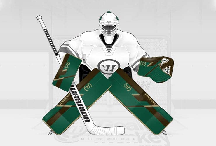 Custom Goalie Equipment Small Banner 